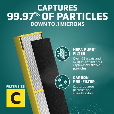 Genuine HEPA Carbon Replacement Filter for Air Purifiers
