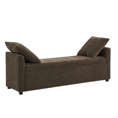 Pedro 59.4" Wide Storage Bench | ARTFUL LIVING DESIGN