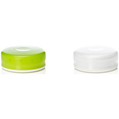 Humangear GoToob+ 1.7 oz - 3 Pack (Clear/Green/Blue)