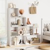 Tangkula 4-tier Ladder Bookshelf Freestanding Storage Shelf w/Open Cubes 2 Anti-tipping Devices - 3 of 4