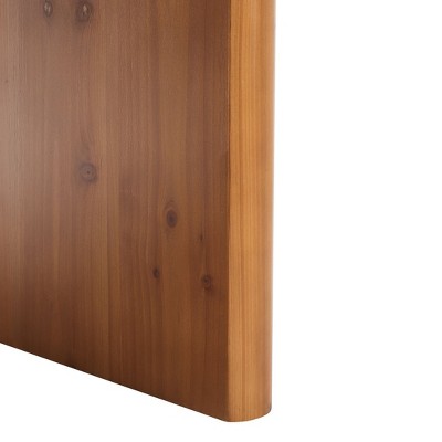 Truman Brown Rectangular Wood Cocktail Table with Storage