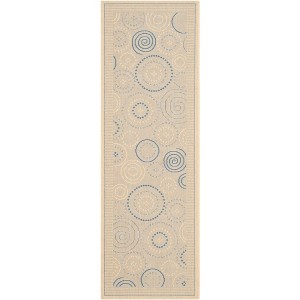 Courtyard CY1906 UV & Stain Resistant Non-Shedding Power Loomed Indoor/Outdoor Rugs - Safavieh - 1 of 4