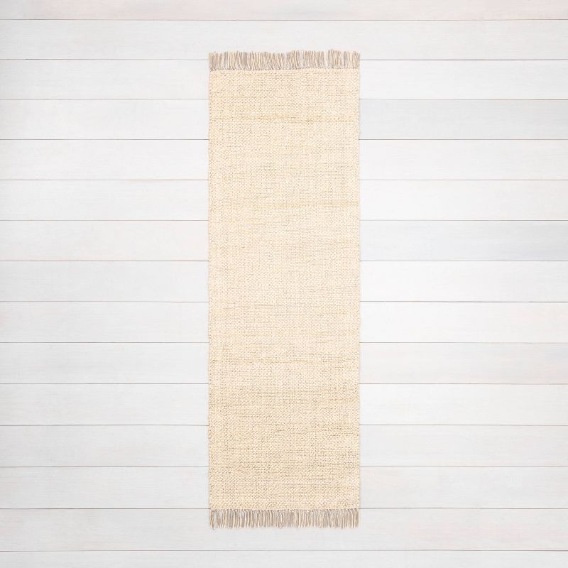 Bleached Jute Fringe Rug - Hearth & Hand™ with Magnolia, 1 of 11