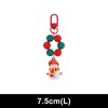 Unique Bargains Christmas Keychain with Lobster Clasp Alloy 1 Pc - 2 of 4