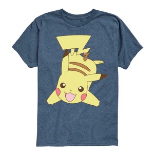 Boys' - Pokémon - Pikachu Red Cheeks Short Sleeve Graphic T-Shirt - 1 of 4