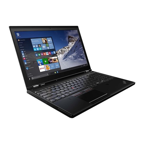 Lenovo Thinkpad P51 Core I7-7820hq 32gb, 1tb Ssd-2.5, 15.6in Fhd, Win10p64, Webcam, Nvidia Quadro M2200 4gb, Refurbished : Target