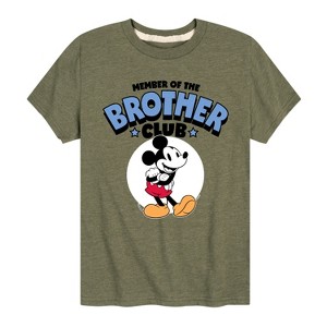 Boys' - Disney - Member Of The Brother Club Short Sleeve Graphic T-Shirt - 1 of 4