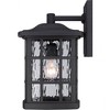 Quoizel Lighting Stonington 1 - Light Sconce in  Mystic Black - 2 of 4