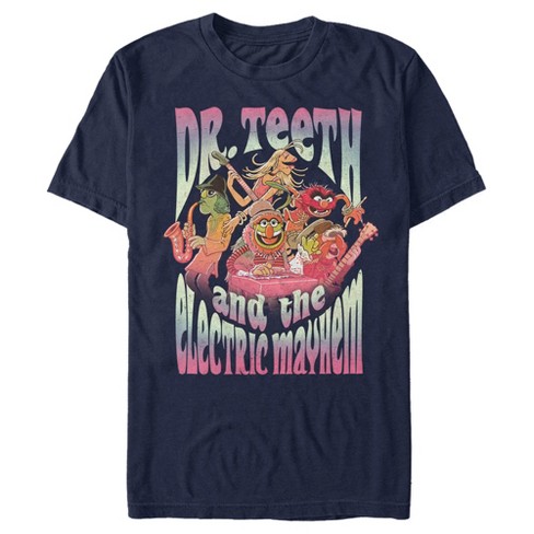 Men's The Muppets Dr. Teeth And The Electric Mayhem T-shirt : Target