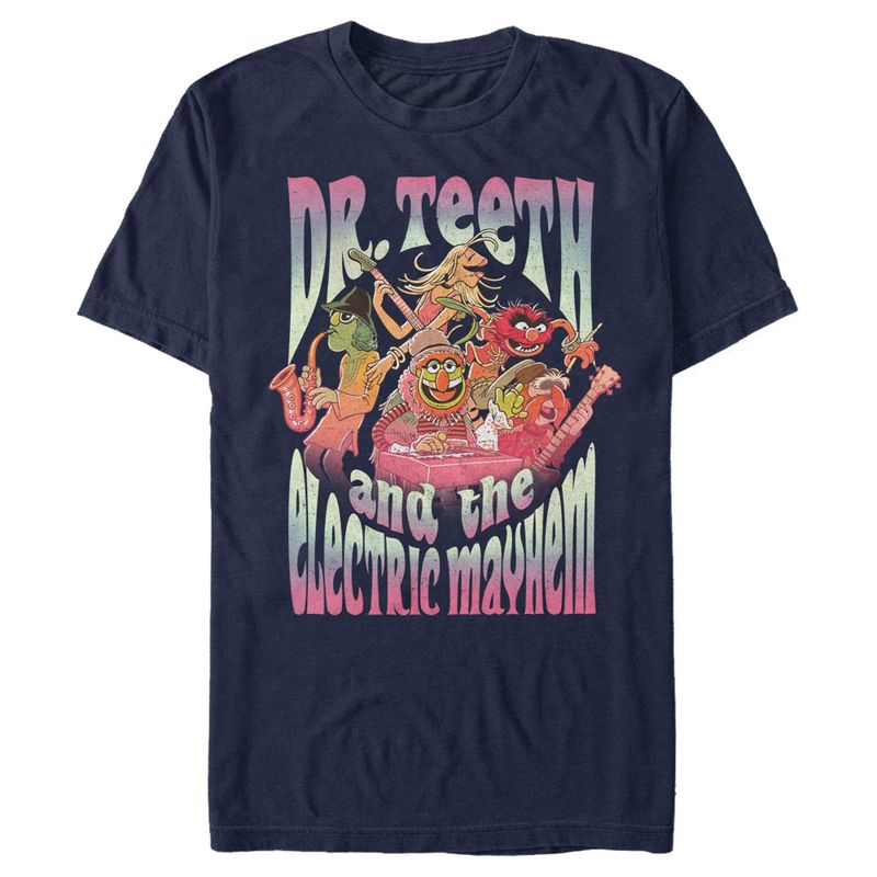 Men's The Muppets Dr. Teeth and The Electric Mayhem T-Shirt, 1 of 6