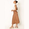 Petal and Pup Nellie Satin Midi Skirt - 4 of 4