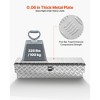 VEVOR Truck Bed Tool Box, Heavy Duty Aluminum Tool Box with Tread Patterns, Storage Toolbox Chest Organizer with Lock and Key,48 x 13.4 x 13 in,Silver - 3 of 4