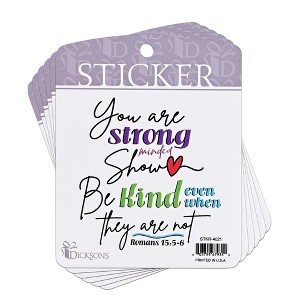 Dicksons Adhesive Sticker Decal for Journaling, Scrapbooking, and Accessory Personalization 3.75 x 4.75 Vinyl Faithful Momma Llama - PACK of 6 - 1 of 1