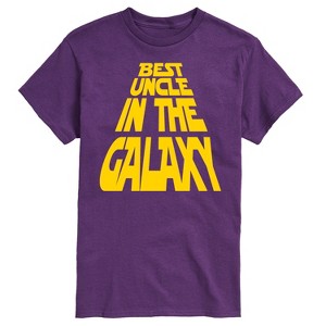 Men's - Instant Message - Best Uncle in the Galaxy Short Sleeve Graphic T-Shirt - 1 of 4