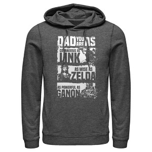 Men's Nintendo Father's Day Legend of Zelda Classic Qualities Pull Over Hoodie - 1 of 4