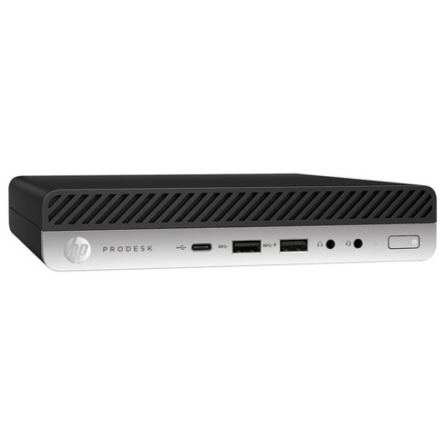 HP ProDesk 600 G3, Mini Desktop, Intel Core i5-6500T, 2.5GHz, 16GB RAM, 256GB SSD, Windows 10 Pro – Manufacturer Refurbished - image 1 of 4