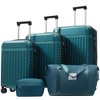 Dexmalle Hardside Carry on Suitcase with Travel Bags 5 Piece - 2 of 4