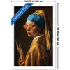 Trends International Reinders: Master Twist - Modern Pearl Girl Framed Wall Poster Prints - 3 of 4