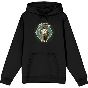 No Bedtime Here
 Adult Long Sleeve Hoodie - 1 of 3