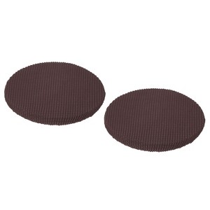 Unique Bargains Polyester Elastic Wear-resistant Wrinkle-resistant Stool Covers 2 Pcs - 1 of 4