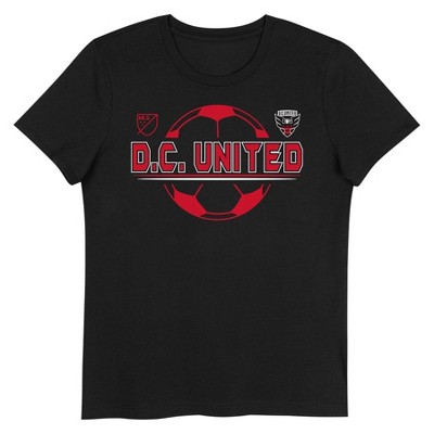 MLS D.C. United Girls' Short Sleeve Crew Neck T-Shirt