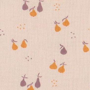 peach with pears print