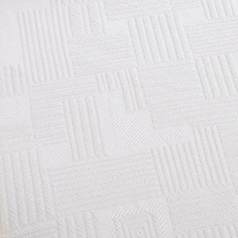 Geometric Textured Jacquard Matelass Cotton 3-Piece Bedspread Set by Blue Nile Mills, 3 of 7