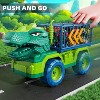 TEMI Dinosaur Truck Toys for Kids 3-5 Years, Tyrannosaurus Transport Car Carrier Truck with 8 Dinosaur Figures, Activity Play Mat, Dinosaur Eggs - 3 of 3