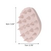 Unique Bargains Shell Shaped Massage Hair Brush 3.54"x2.76"x1.38" 1 Pc - 3 of 4