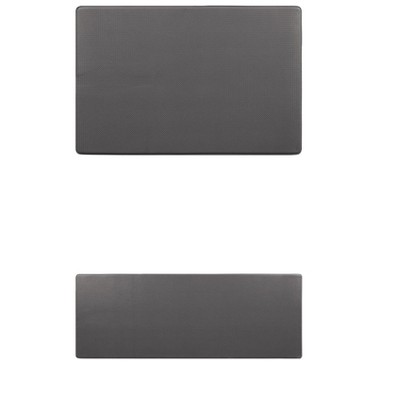 Unique Bargains Solid Comfort Kitchen Waterproof Floor Mat Set