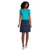 Lands' End School Uniform Women's Short Sleeve Feminine Fit Interlock Polo Shirt - 4 of 4
