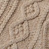 Stellou & Friends 100% Cotton Unisex Cable Knit Sweater for Babies and Children Ages 0-6 Years - Beige / 9-12 Months - 3 of 3