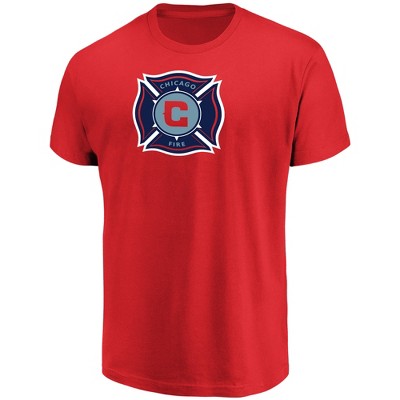 MLS Chicago Fire Men's Short Sleeve Top Ranking Core T-Shirt - M