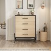 4 Dresser for Bedroom, 38.6" Tall Dresser, Tall Drawer with Storage Freestanding,for Living Room, Bedroom, Entryway - 3 of 4