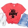 Simply Sage Market S.W.Smiley All Smiles Smiley Face Short Sleeve Tee - 3 of 4