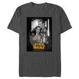 Men's Star Wars: Attack of the Clones Black and White Episode Two Poster T-Shirt