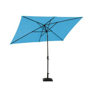 Mondawe 10ft Rectangular Outdoor Patio Umbrella with Tilt and Crank - 1 of 4