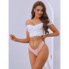 Allegra K Women's Low-Waisted Invisible Breathable V-Waisted Briefs - 4 of 4