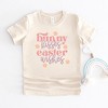 The Juniper Shop Bunny Kisses Easter Wishes Flowers Toddler Short Sleeve Tee - 2 of 2