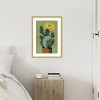 Amanti Art Flowering Cactus by Treechild Wood Framed Wall Art Print - 4 of 4