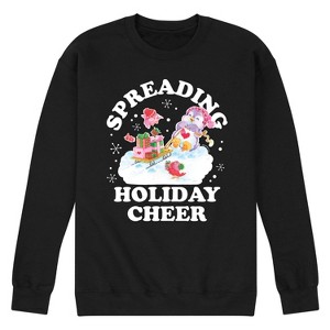 Men's - Care Bears - Spreading Holiday Cheer Graphic Fleece Sweatshirt - 1 of 4