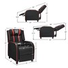 Costway Massage Gaming Recliner Chair Racing Single Lounge Sofa Home Theater Seat - 4 of 4