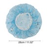 Unique Bargains Women Double Layer Mesh Shower Cap 1 Pc - 2 of 3