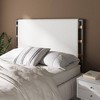 Nathan James Queen Aspen Boucle Upholstered Headboard Black Matte Metal Frame - 2 of 4