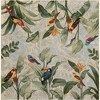 Unique Loom    Outdoor Botanical Chanticleer Area Rug - 2 of 4