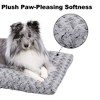 Bellura Pet - Gray Ombre Swirl Lush Animal Bedding - Gray - 4 of 4