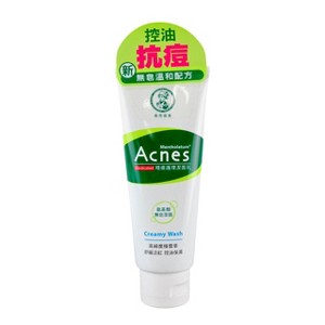 Rohto Mentholatum Acnes Medicated Creamy Wash (3.52 oz) - The Medicated Wash for Clean, Calmed, and Clear Skin - 1 of 4
