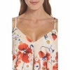 Women's Cara Floral Spaghetti Strap Ruffle Slip Dress - NSR - 4 of 4
