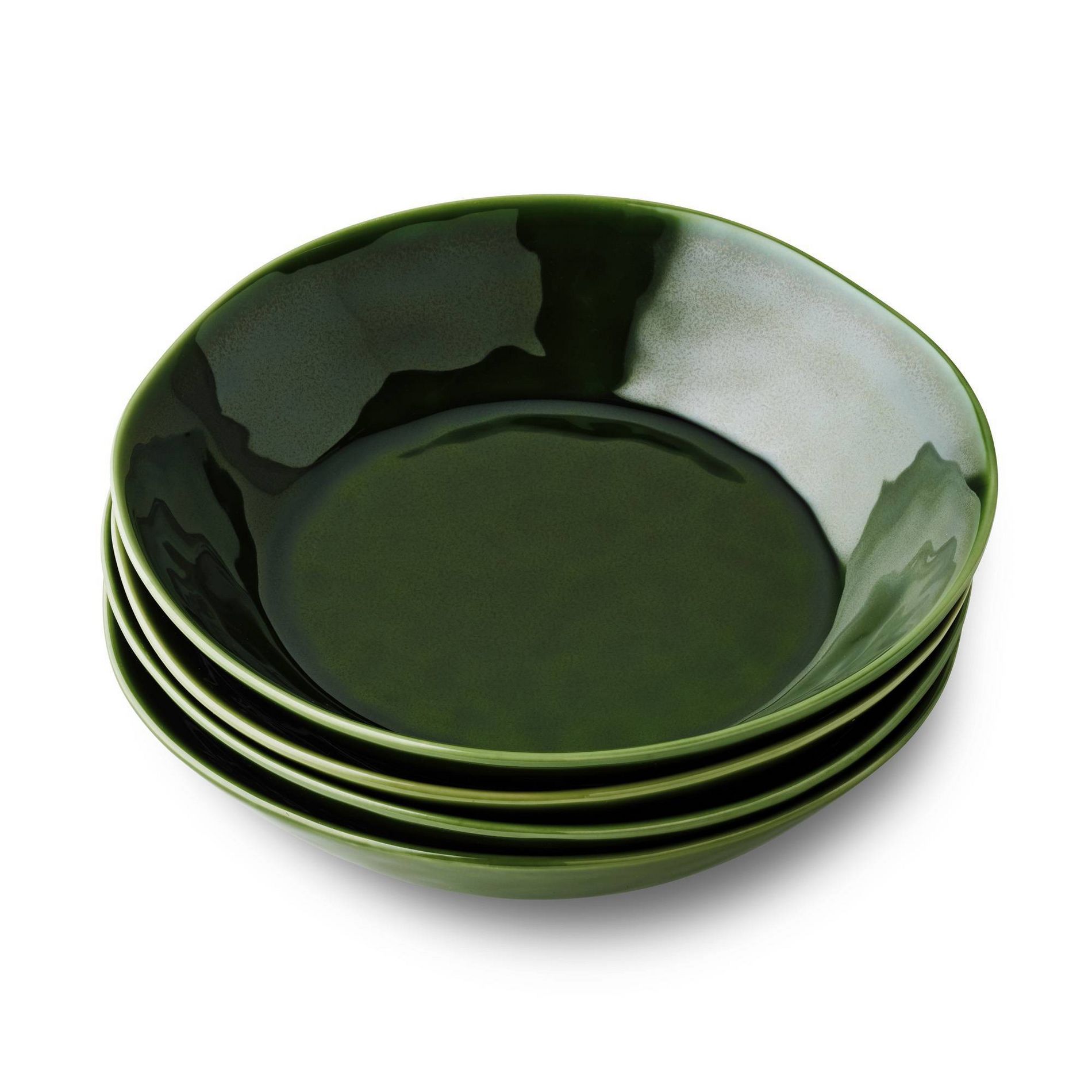 Certified International (Set of 4) 40oz Soup Bowls Verde