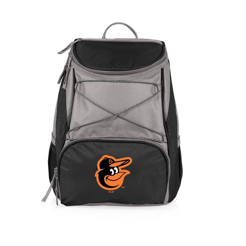 MLB Baltimore Orioles PTX 13.5&#34; Backpack Cooler - Black, 1 of 8